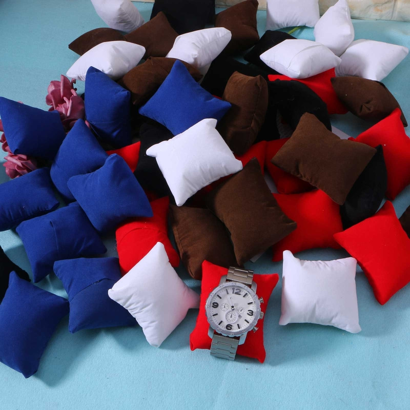 Ring Bearer Pillow - 10 Teile/satz Samt Armband Uhr Kissen