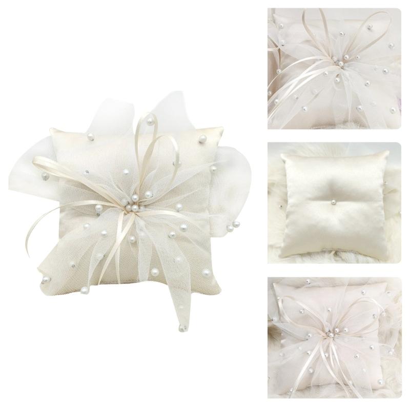 31BB handgefertigte Perlenkiss – Ring Bearer Pillow Bewertung und Preis