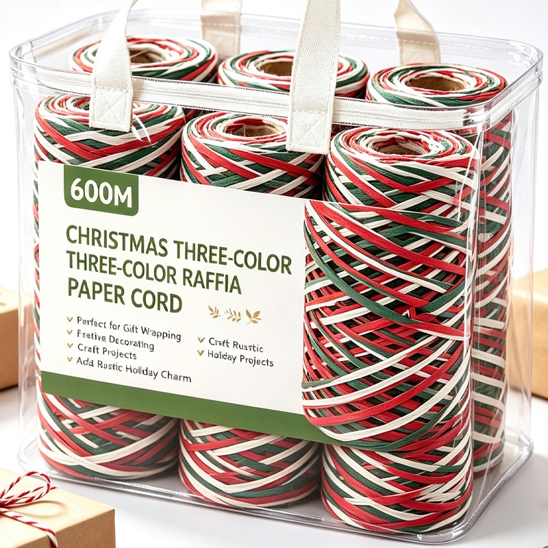 150/600M Raffia-Papierband Son – Papercraft Supply Ribbon Bewertung und Preis