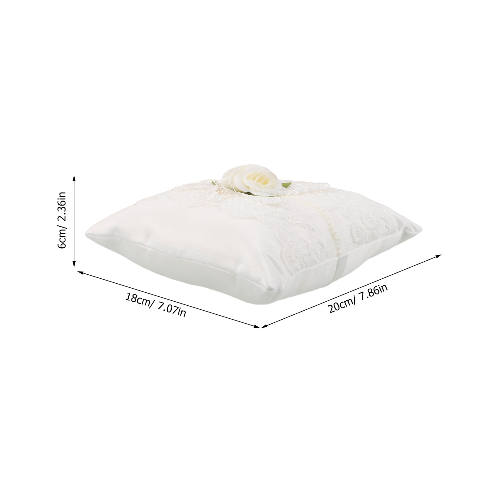 Hochzeits-Spitzenringkissen We – Ring Bearer Pillow Bewertung und Preis