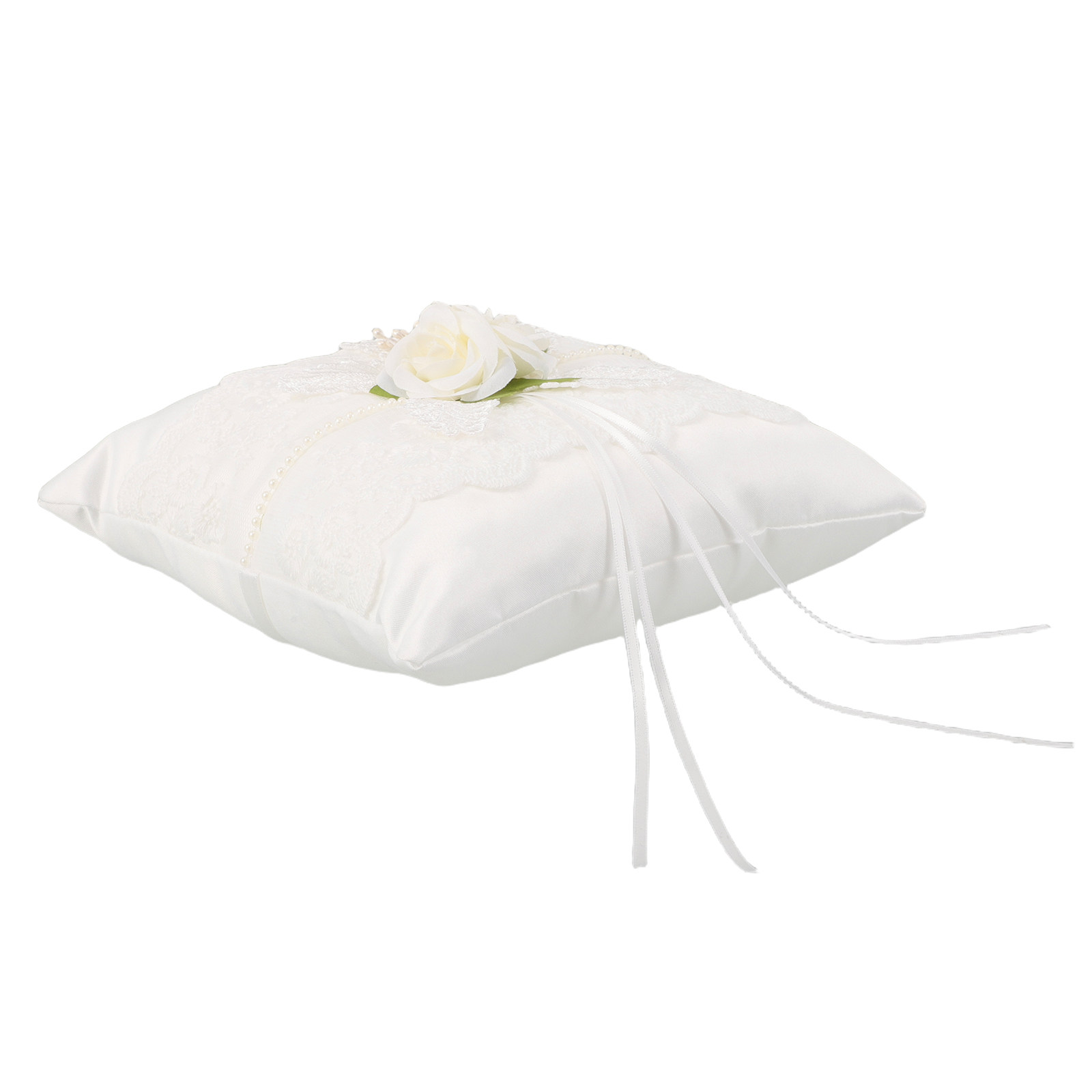 Hochzeits-Spitzenringkissen We – Ring Bearer Pillow Bewertung und Preis