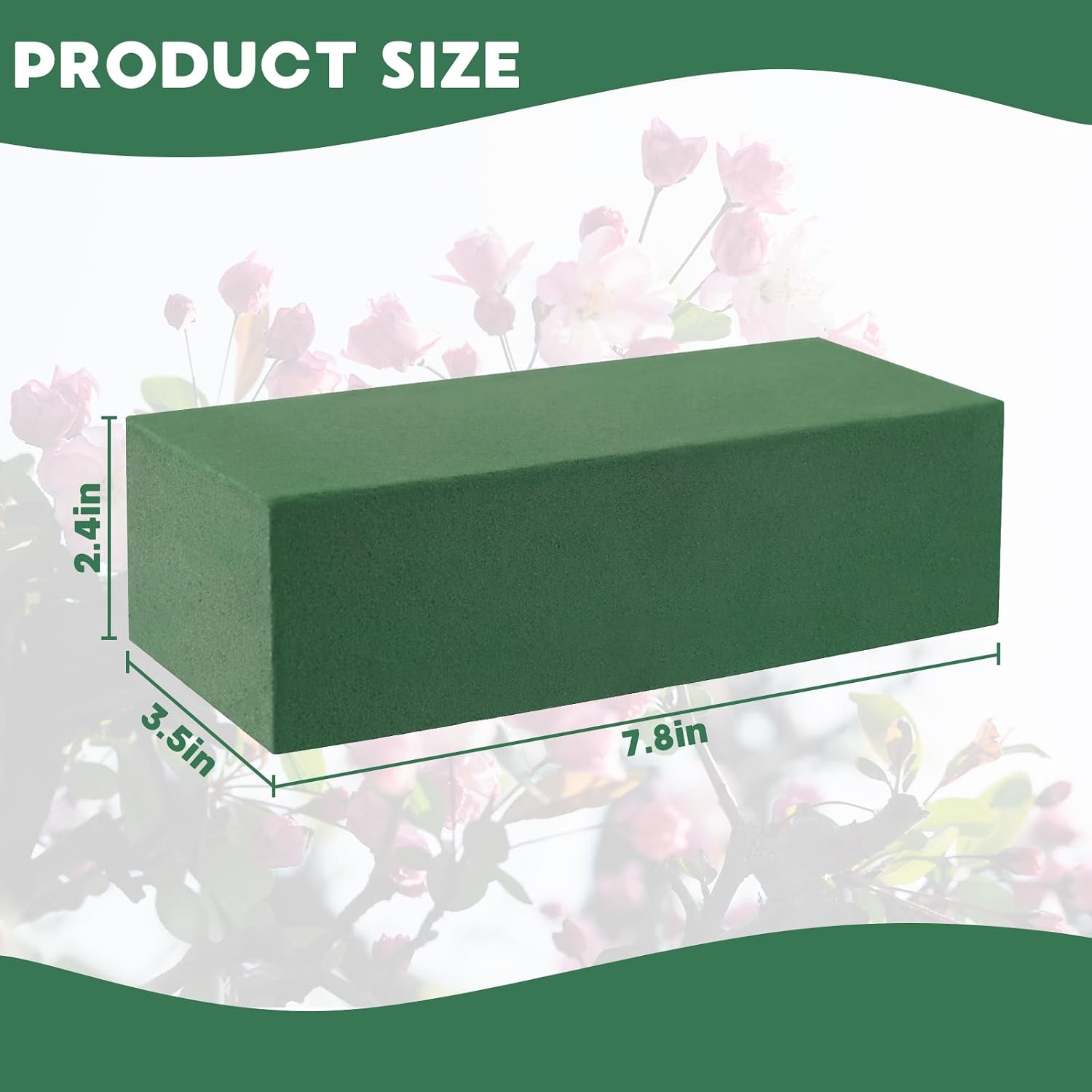 72 Stück Blumenschaumblöcke, g – Wedding Floral Supply Bewertung und Preis