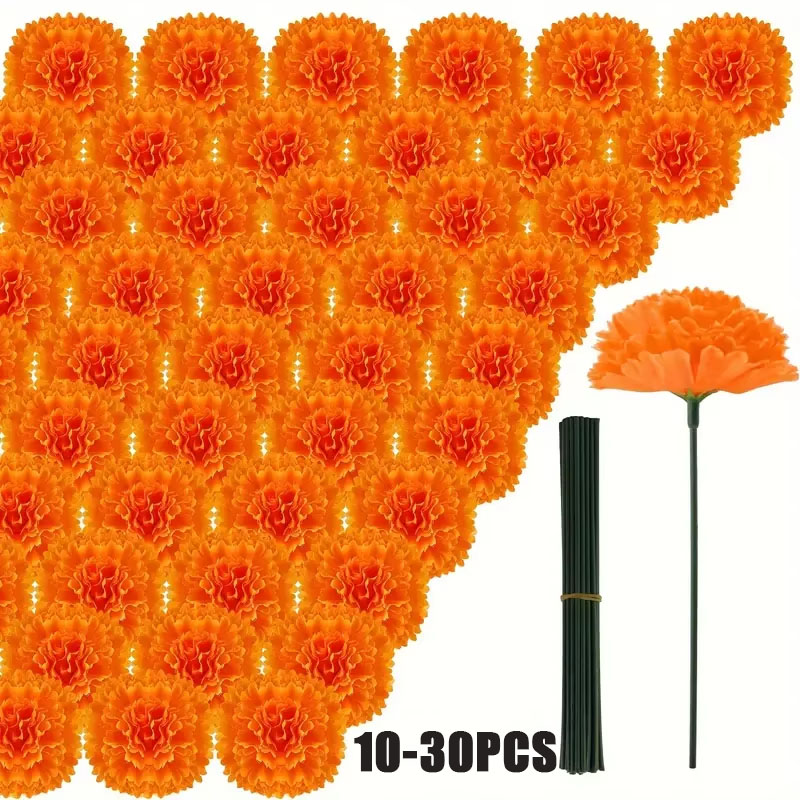 10–30 Stück künstliche Nelken- – Indian Wedding Decor Supply Bewertung und Preis