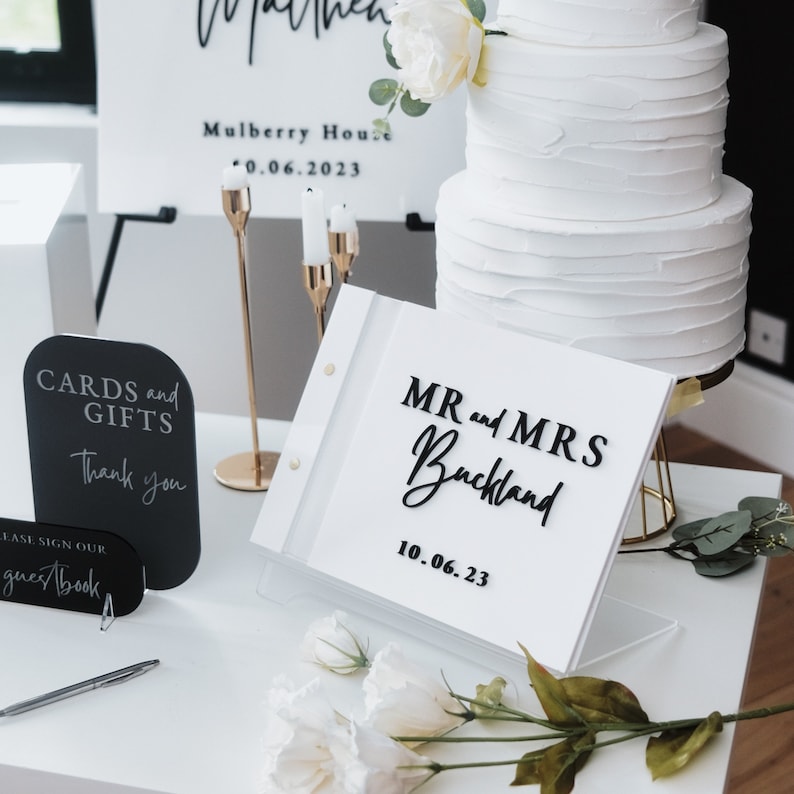 Weiße Kartenbox für Hochzeit 3 – Personalized Guest Book Bewertung und Preis