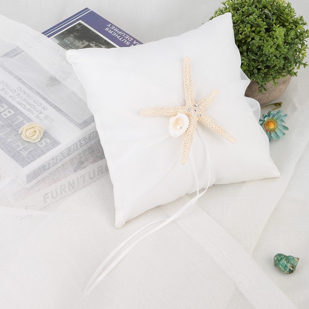 Elfenbeinfarbenes Ringträgerki – Ring Bearer Pillow Bewertung und Preis