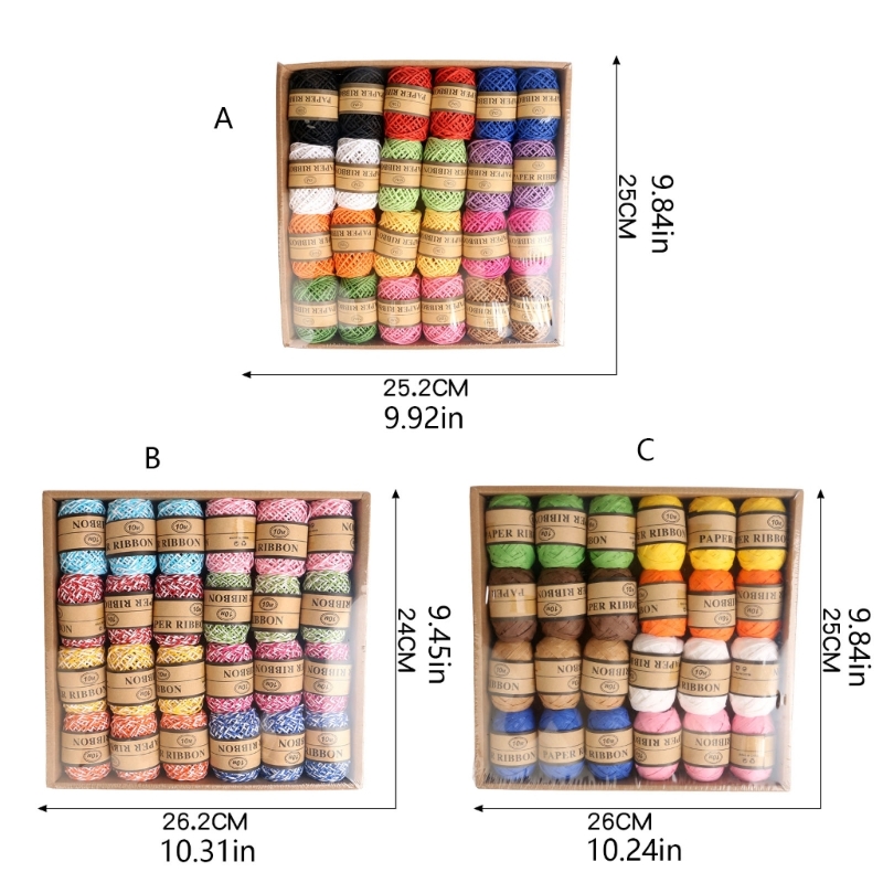 Bastelband aus Papier in versc – Papercraft Supply Ribbon Bewertung und Preis