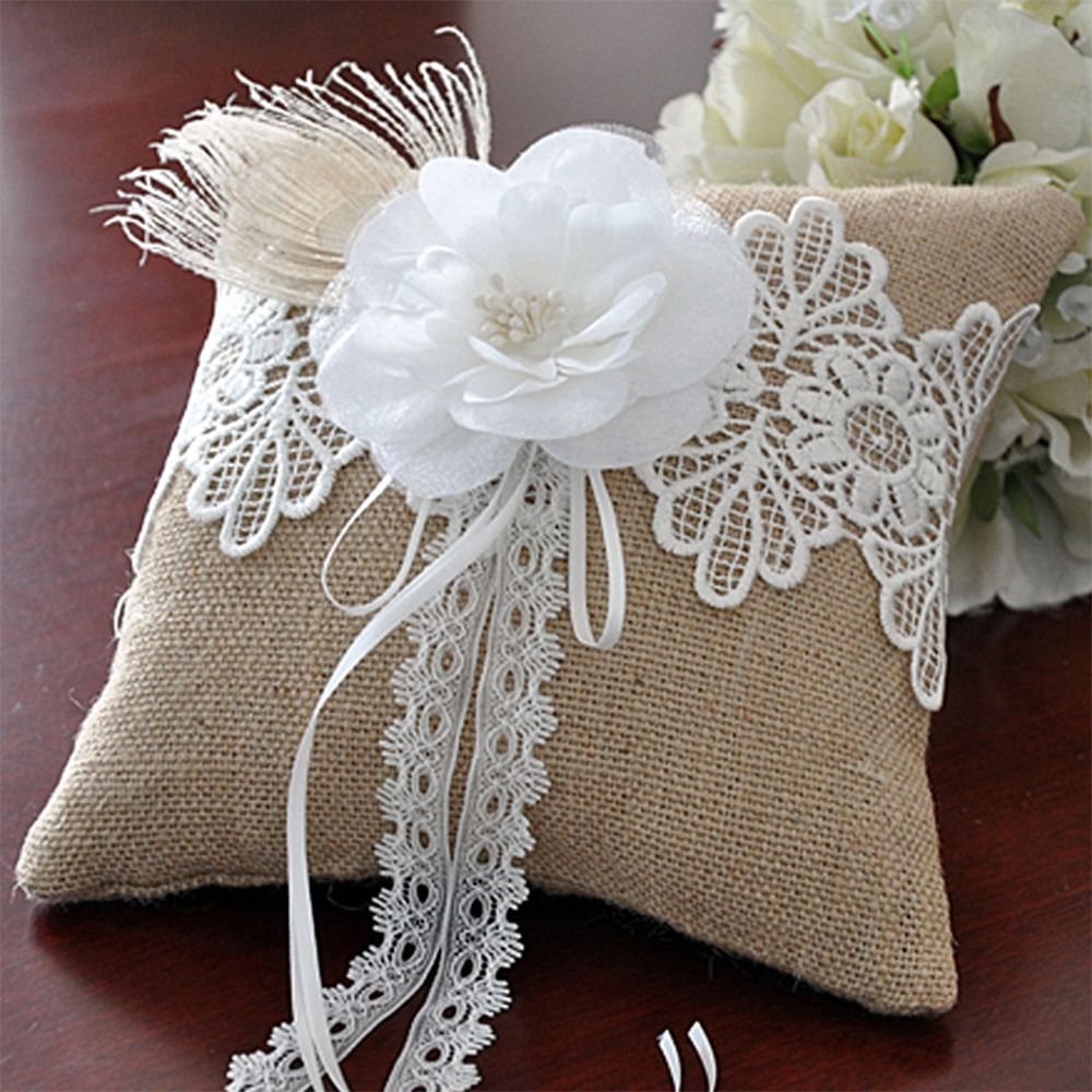 15*15cm 20*20cm Ringkissen Wei – Ring Bearer Pillow Bewertung und Preis