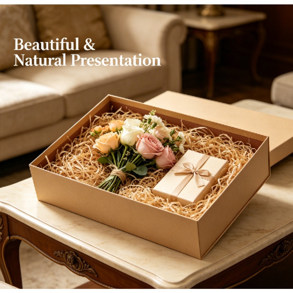 Natürlicher Vintage-Raffia-Fül – Wedding Floral Supply Bewertung und Preis