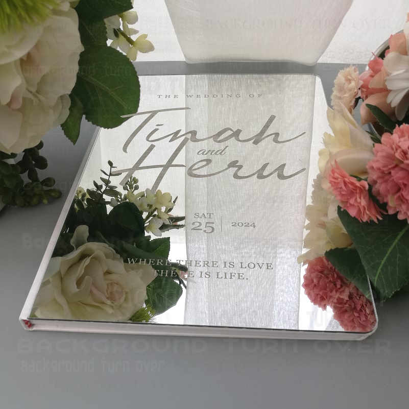 Personalisiertes Hochzeits-Gäs – Personalized Guest Book Bewertung und Preis