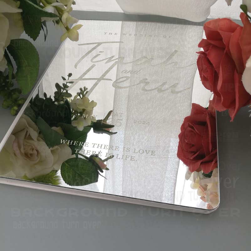 Personalisiertes Hochzeits-Gäs – Personalized Guest Book Bewertung und Preis