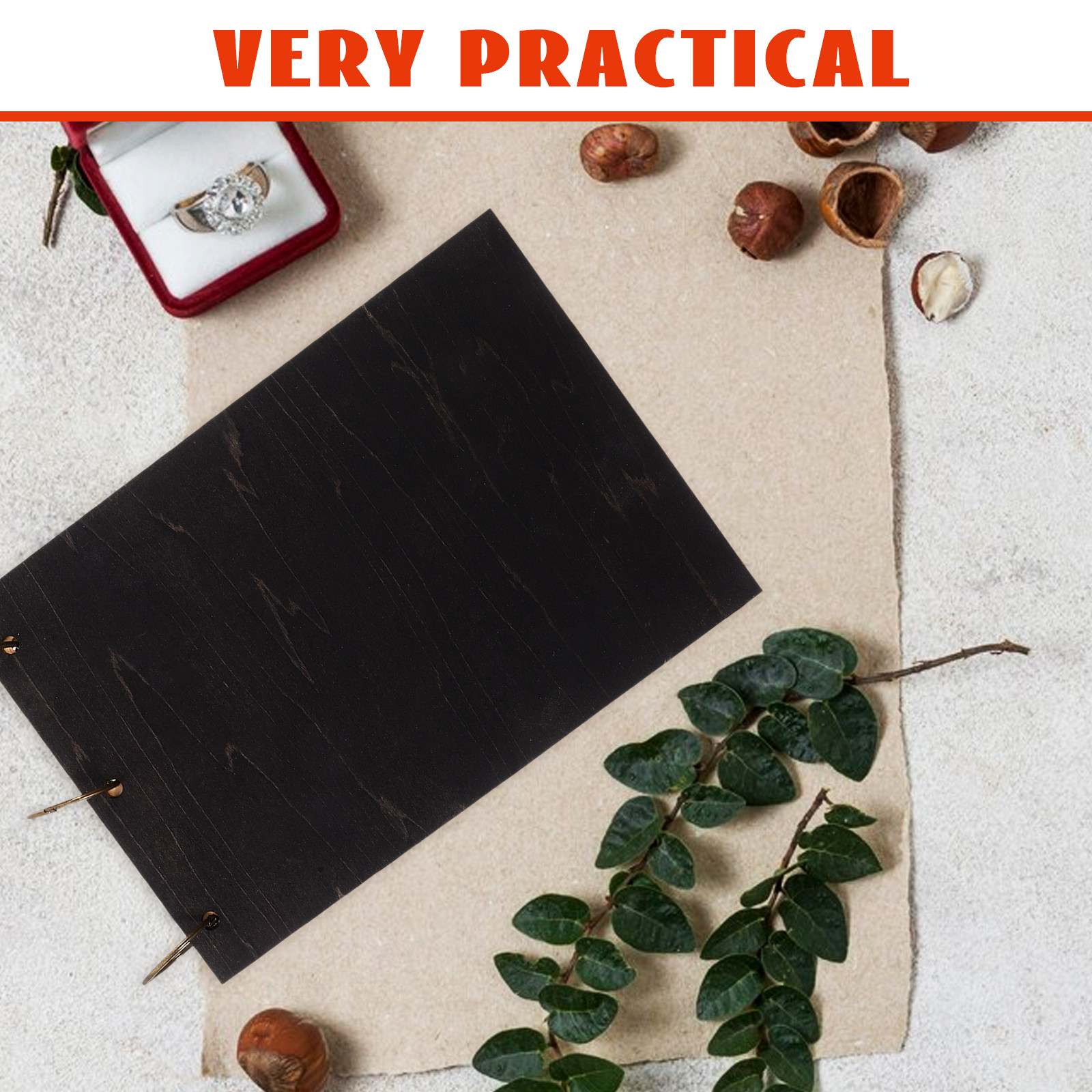 Elegantes Vintage-Hochzeitsgäs – Personalized Guest Book Bewertung und Preis