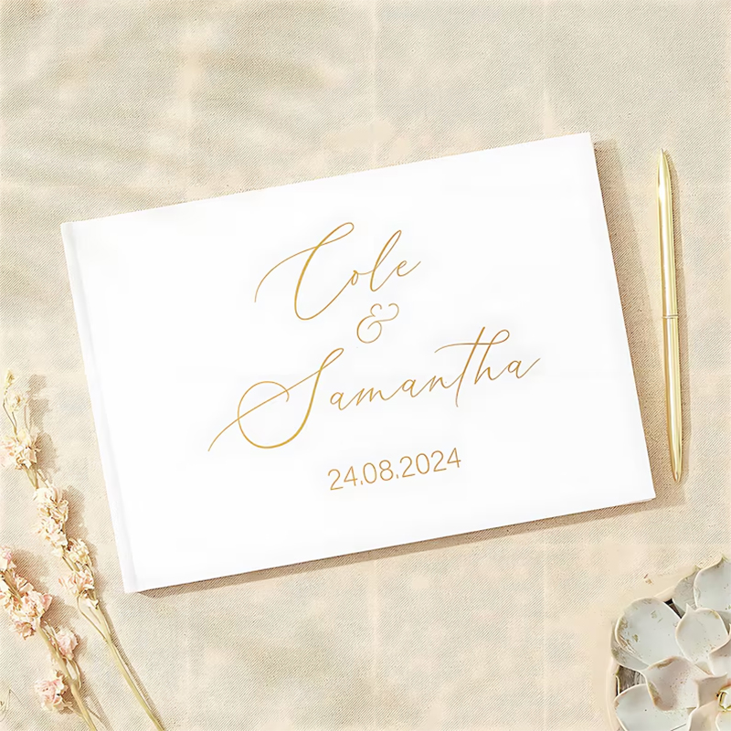 Personalisiertes Gästebuch als – Personalized Guest Book Bewertung und Preis
