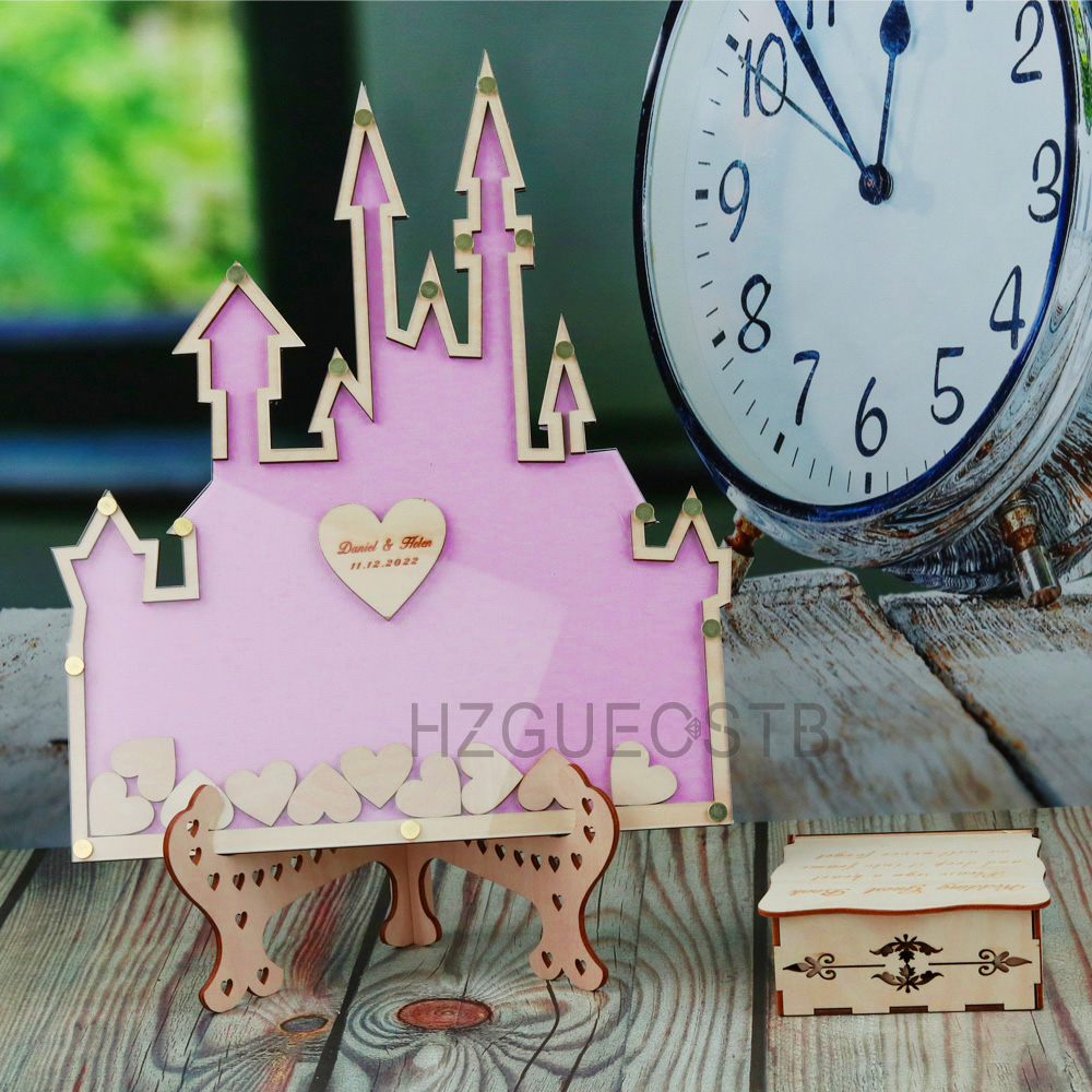 Personalisierte Burg Gästebuch – Personalized Guest Book Bewertung und Preis