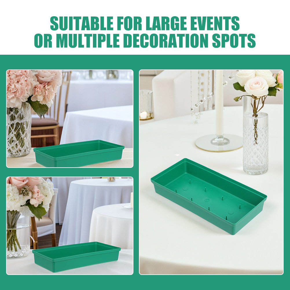 8 Stück rechteckige Blumen-Sch – Wedding Floral Supply Bewertung und Preis