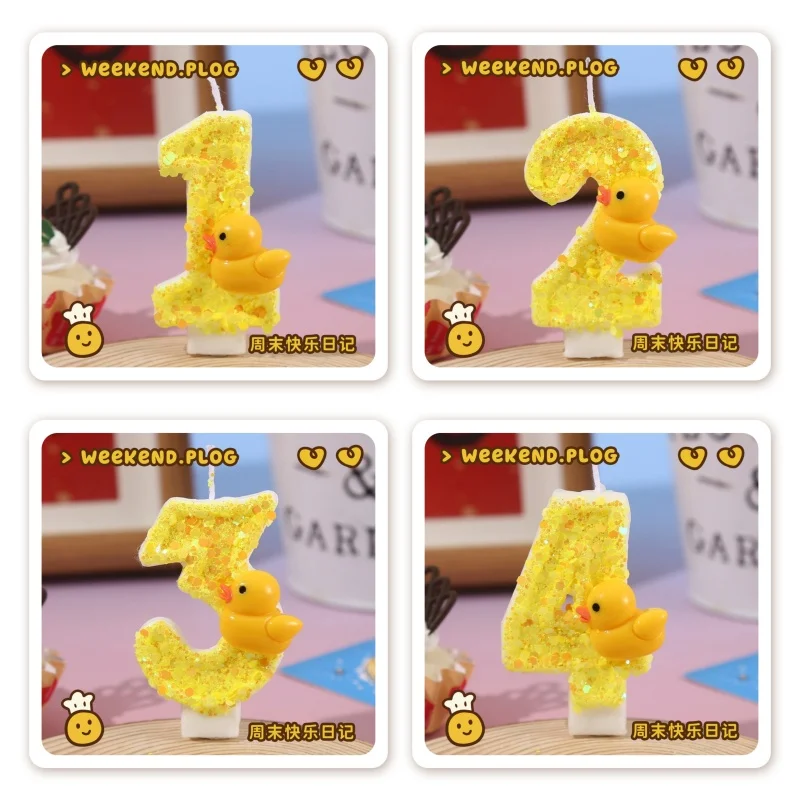 3D Mini Gelbe Enten Thema Kerz – Unity Candle Set Bewertung und Preis