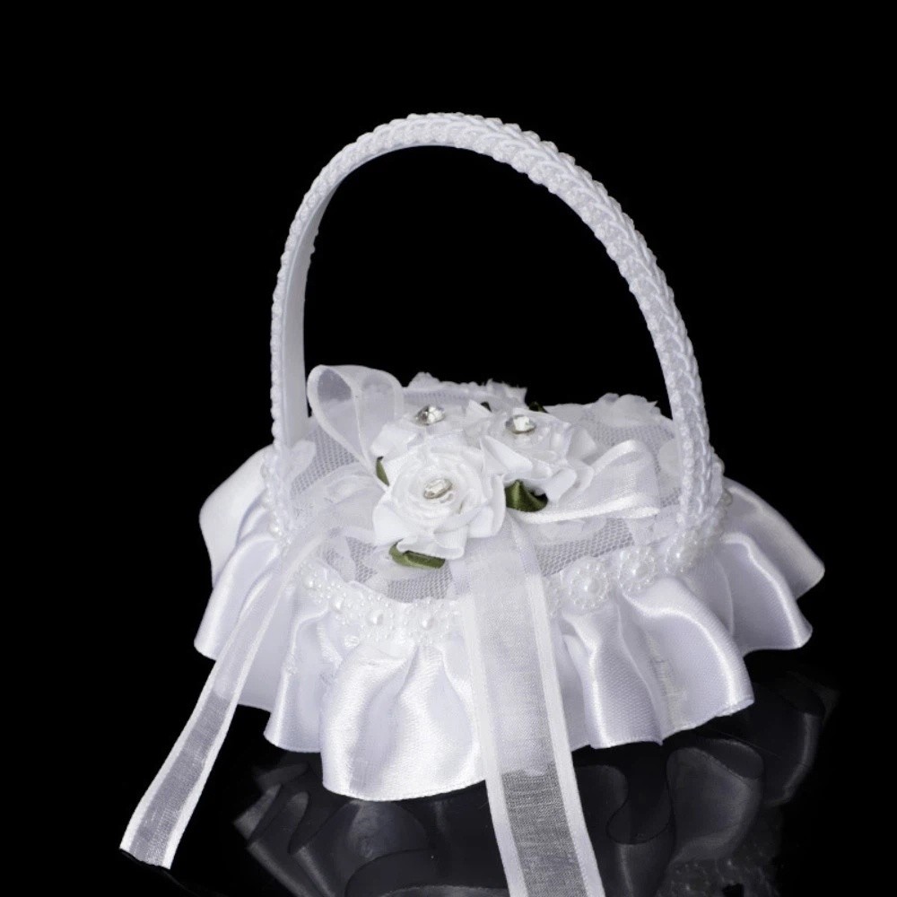 Weiße Herzförmige Ringbox aus  – Ring Bearer Pillow Bewertung und Preis